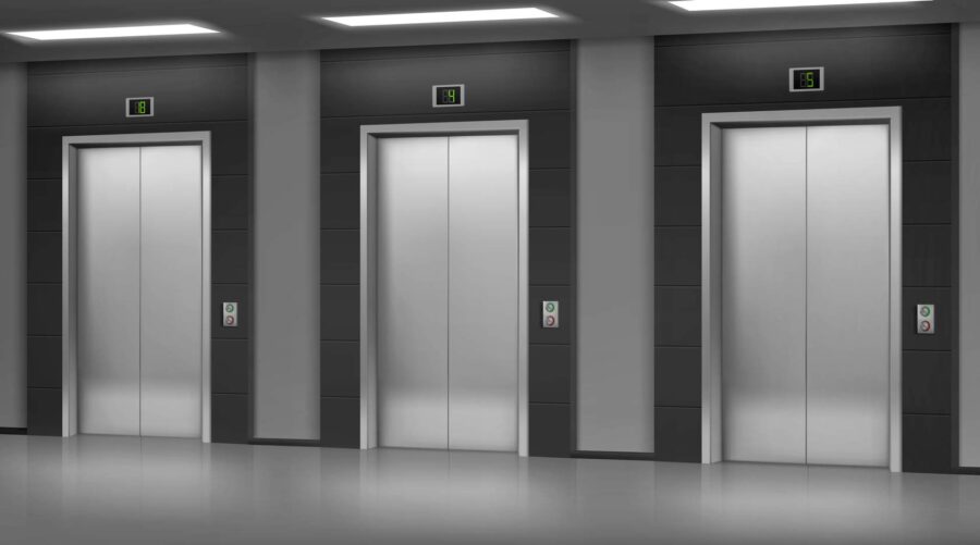 Inspecting fire service lifts
